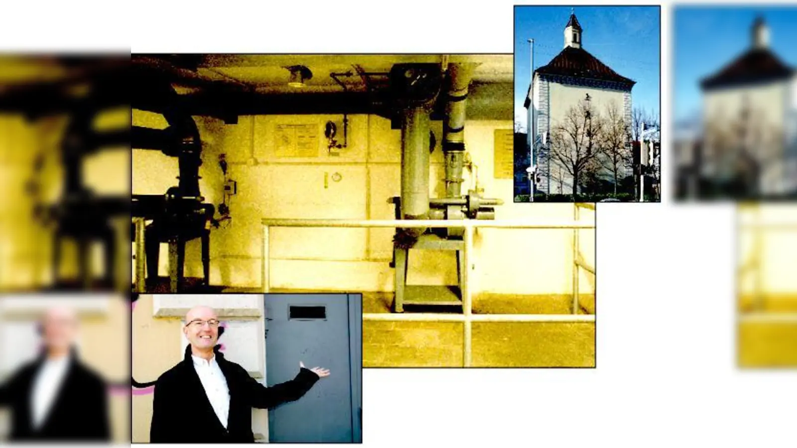 FDP-Fraktionsvorsitzender Michael Mattar kann sich sehr gut vorstellen, dass aus dem Luftschutzhochbunker an der Blumenstraße ein Museum wird  um nicht zu vergessen. 	 (Fotos: scy/LaK)