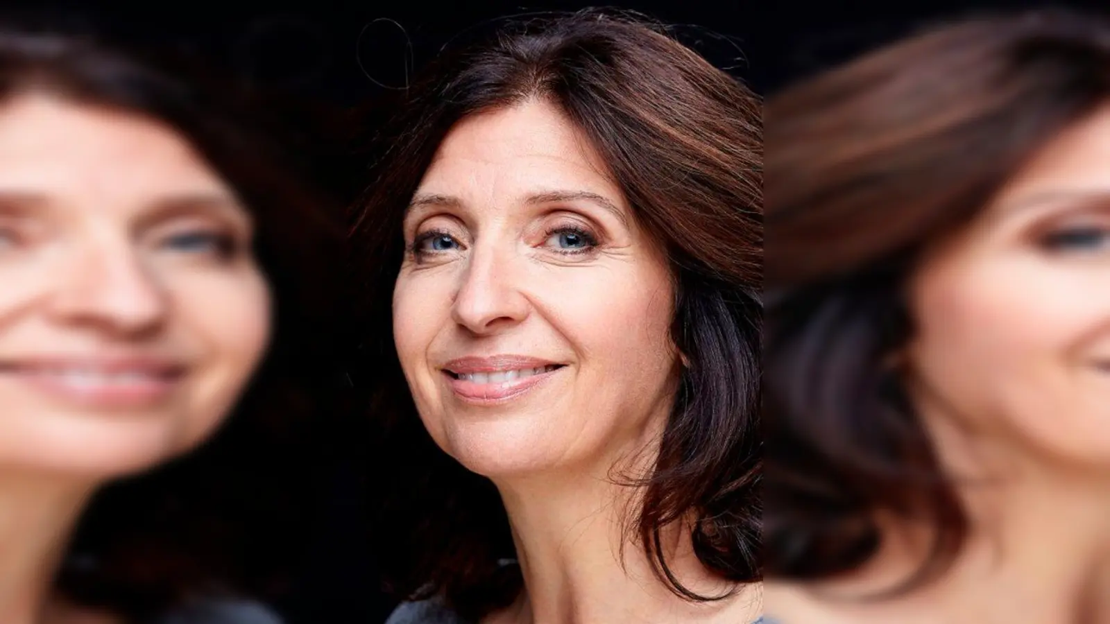 Die gebürtige Münchnerin Dominique Lorenz spielt die weibliche Hauptrolle in dem Stück „Jahre später, gleiche Zeit”, das am 19. Dezember in der Komödie im Bayerischen Hof Premiere feiert. (Foto: Adrian Schaetz)