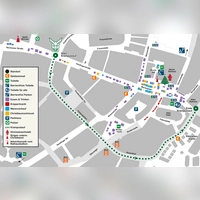 Das ist die Strecke des Krampuslaufs. (Foto: LHM)