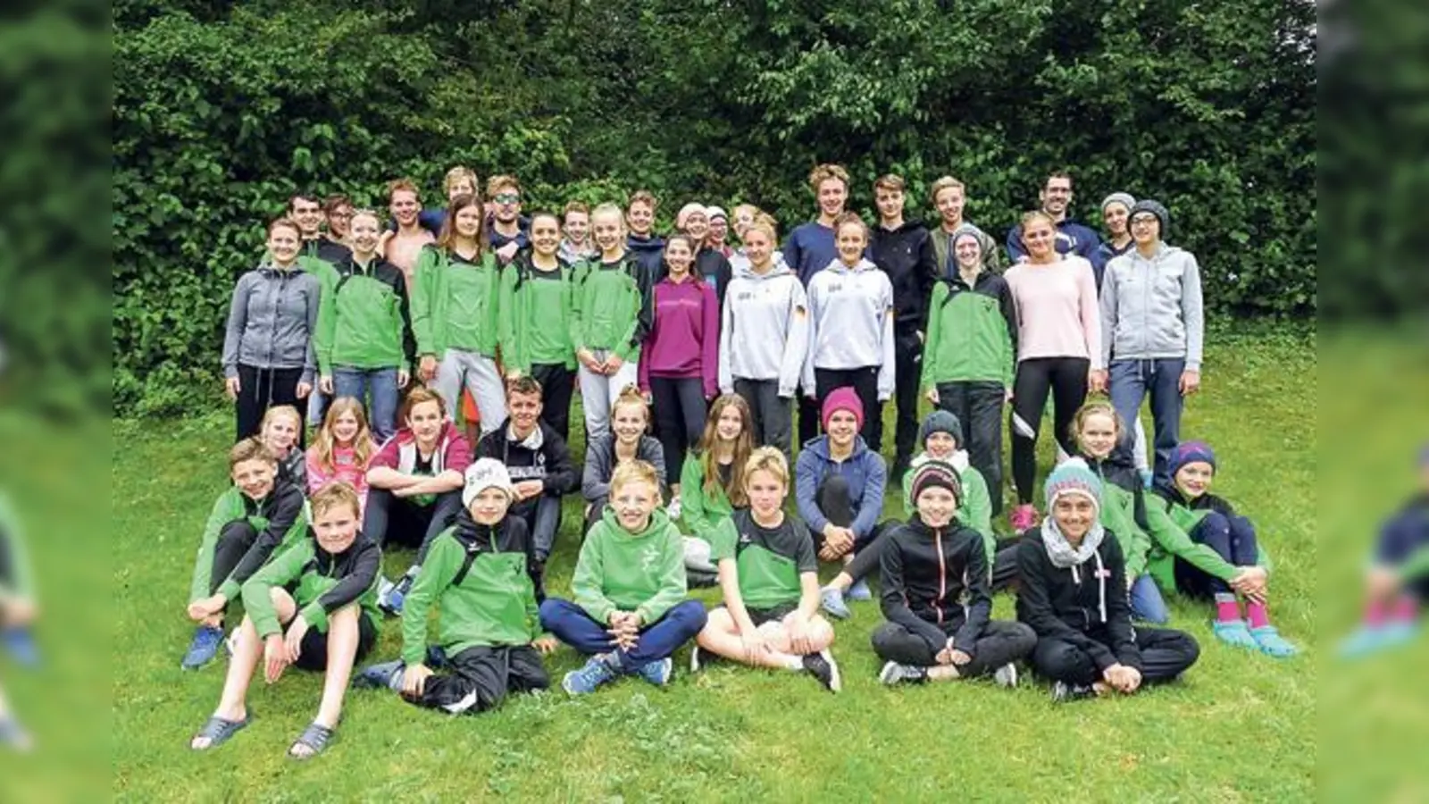 Mit 43 aktiven Sportlern war der TSV Vaterstetten in Erding stark vertreten. (Foto: TSVV)