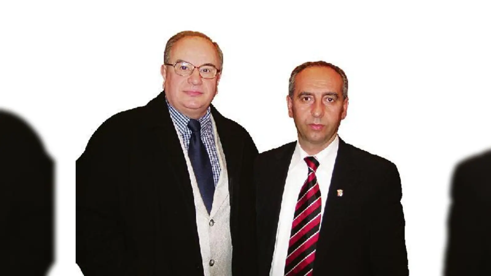 Kennen die Probleme der Sportvereine aus eigener Erfahrung: Miodrag Kreculj (links) und Coskun Belek. 	 (Foto: au)