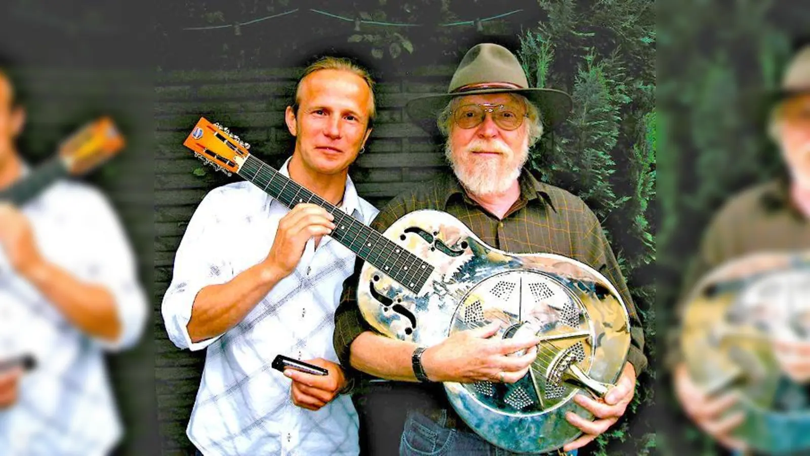 Wenn es um den Blues geht sind diese beiden ein perfektes Paar.	 (Foto: VA)