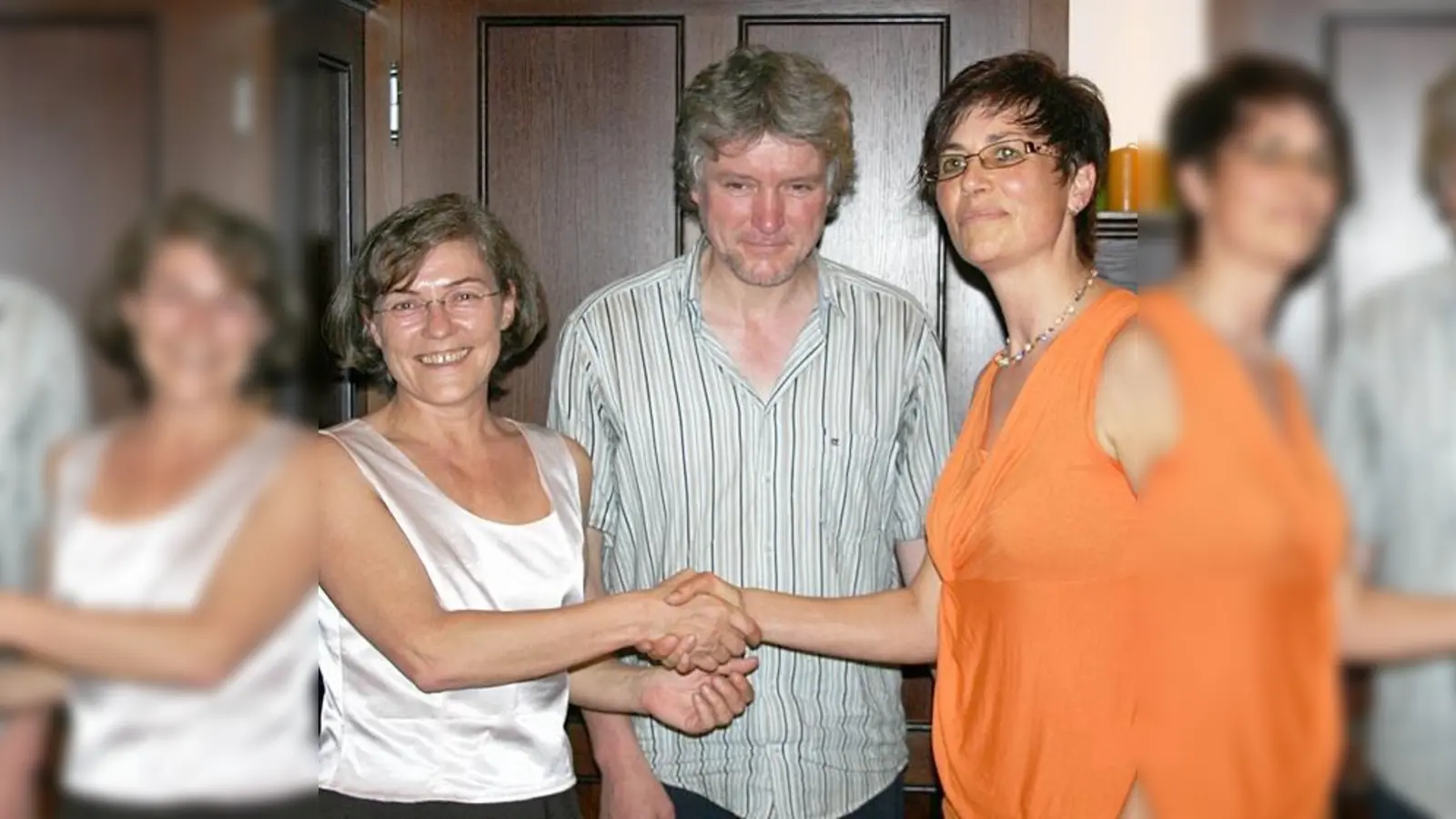 Johanna Mühlfeld, Vorsitzende des ÖDP-Kreisverbandes Ebersberg, Stephan Treffler, Vorsitzender des ÖDP KV Erding und Rosi Reindl (v. l.).  (Foto: VA)