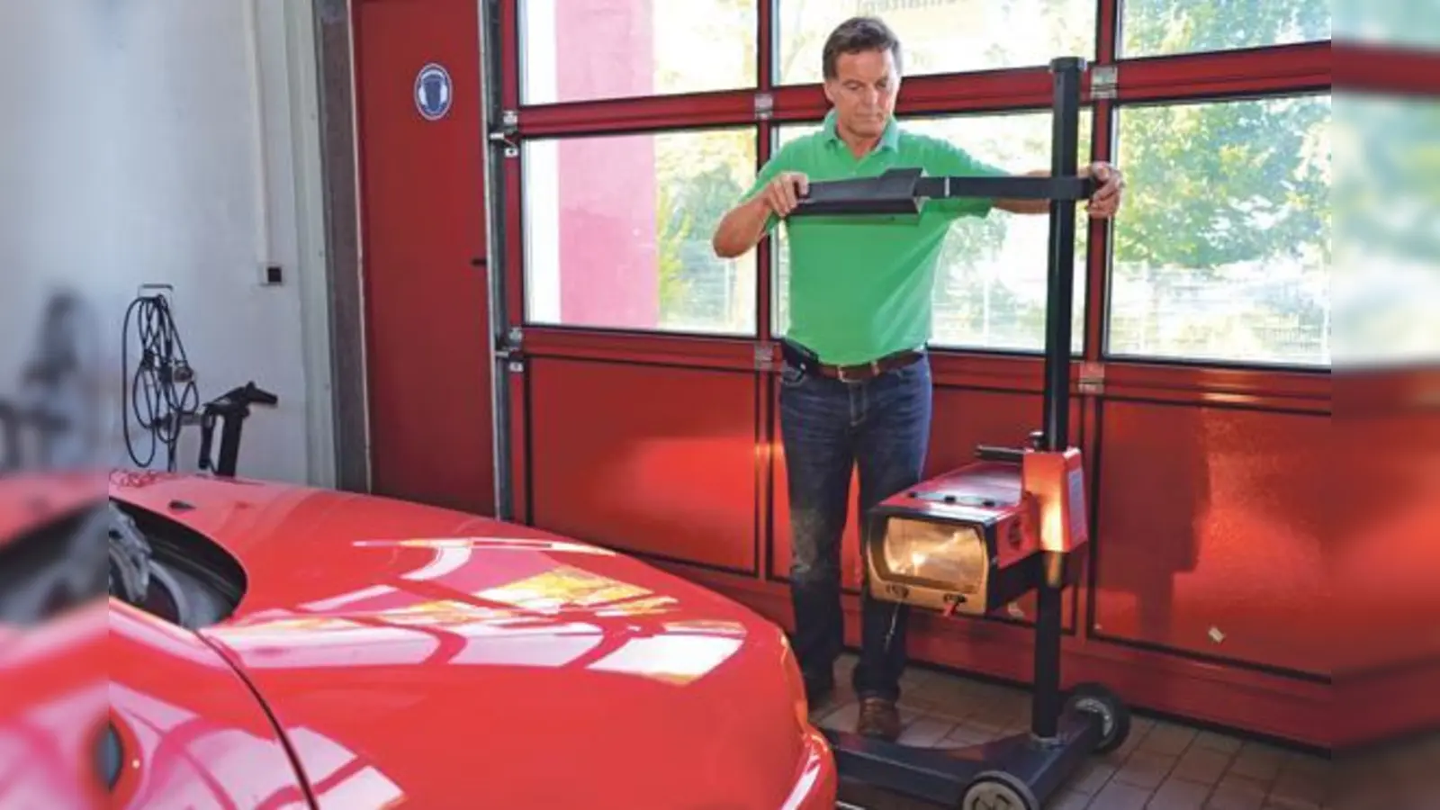 Der Lichtcheck ist eine der kostenlosen Mitgliederleistungen im ADAC Prüfzentrum München und seinen Partnerbetrieben. 	 (Foto: ADAC)