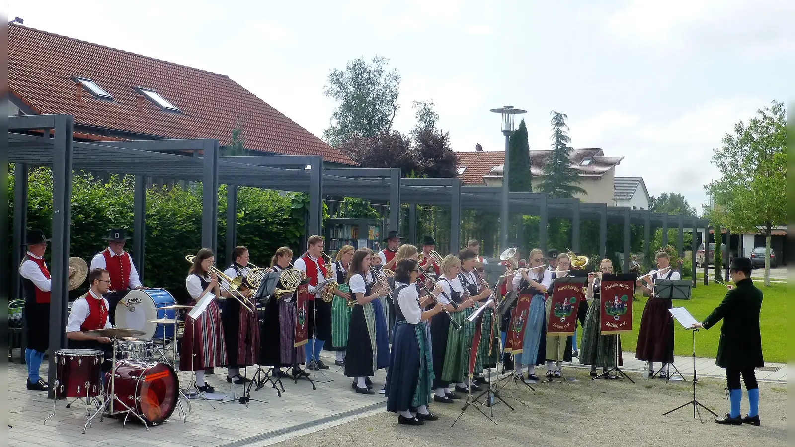 Die Geltinger Musikkapelle wird gemeinsam mit der Geltinger Nachwuchsmusi am Sonntag gleich zweimal für den guten Zweck aufspielen. (Foto: Georg Rittler)