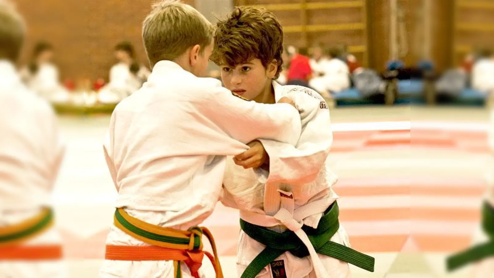 Severin Stöcklhuber (rechts) erreichte einen hervorragenden 3. Platz in Moosburg. 	 (Foto: Gabi Sabo)