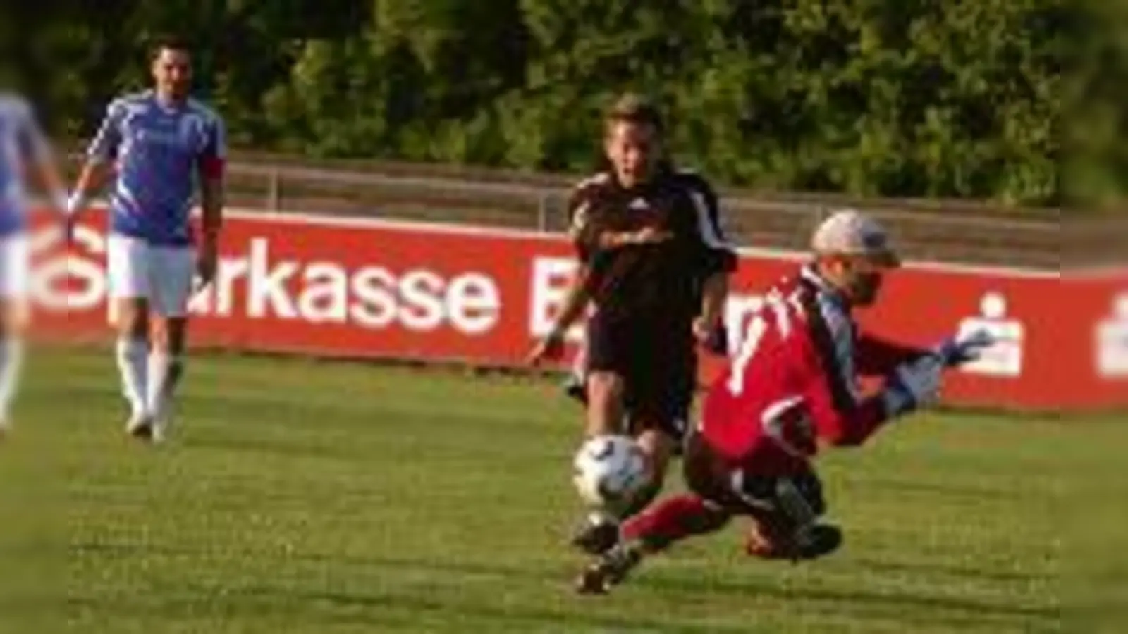 Alex Christophersen eröffnete den Torreigen gegen Altenerding für den TSV Eching.	 (Foto: ba)