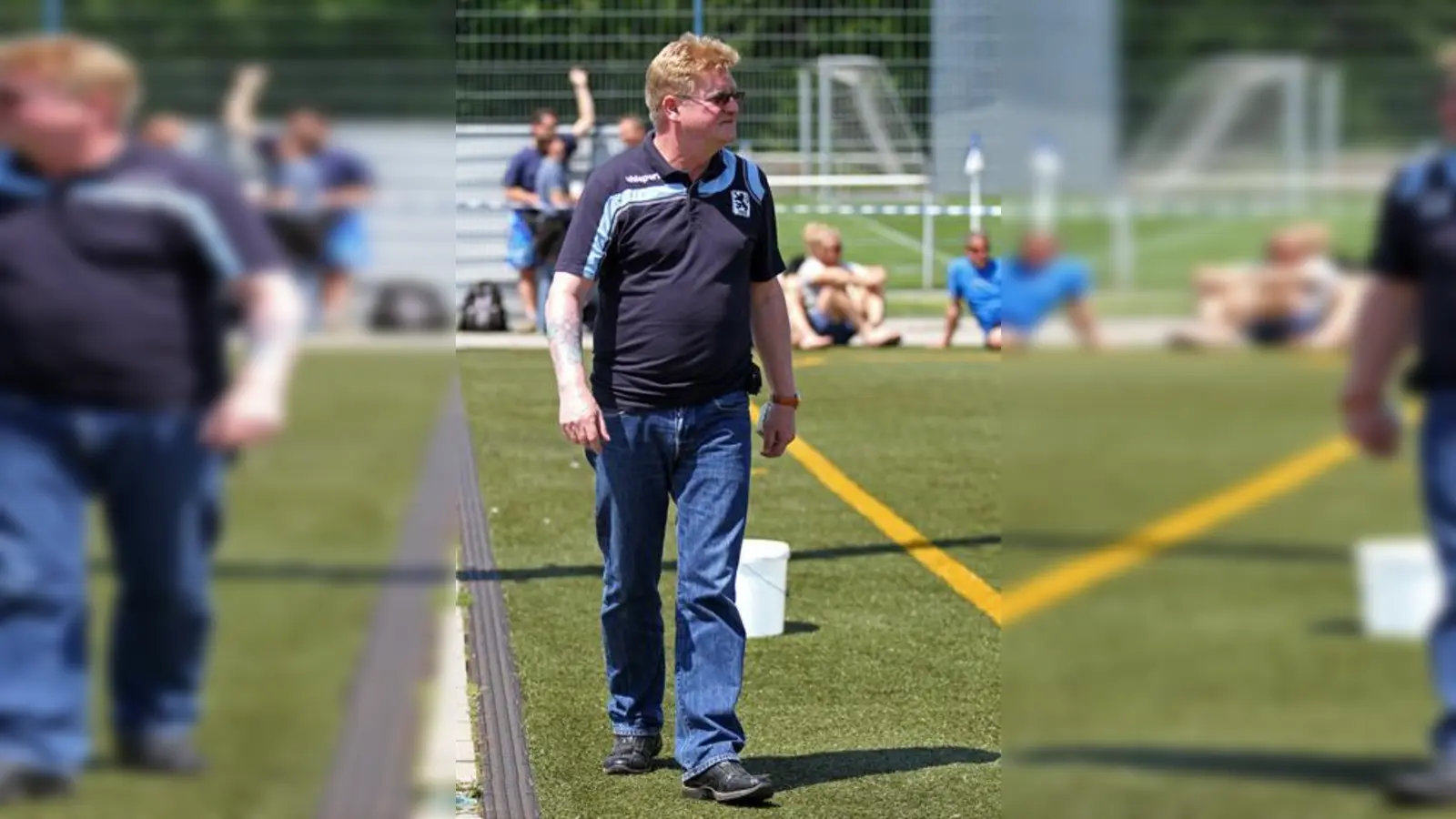 Teammanager Arnold Geißler sucht Verstärkungen mit Löwen-Gen.  (Foto: A. Wild)