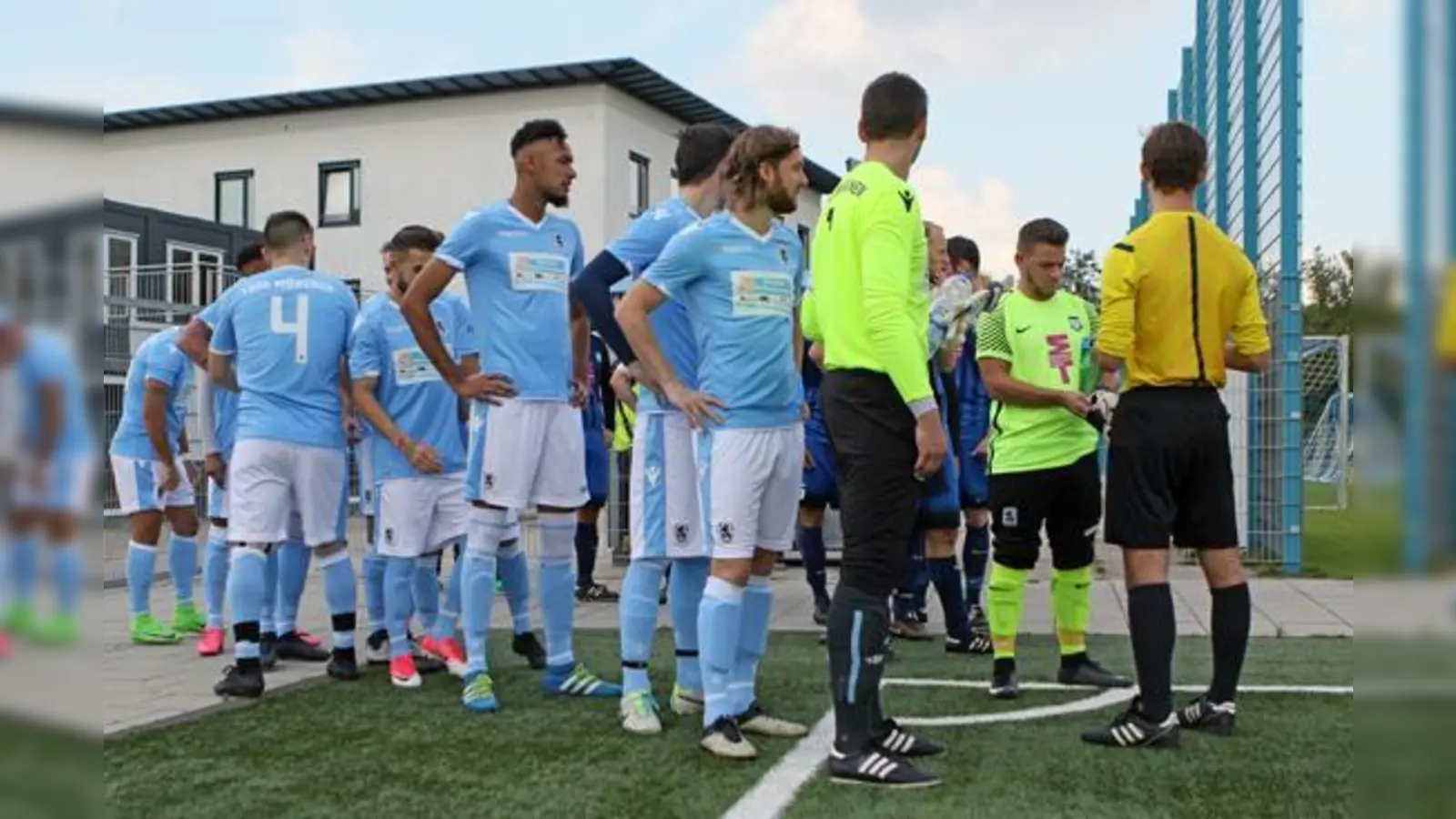 Rückkehr aus der Winterpause: Amateur-Kicker der Löwen.  (Foto: Anne Wild)