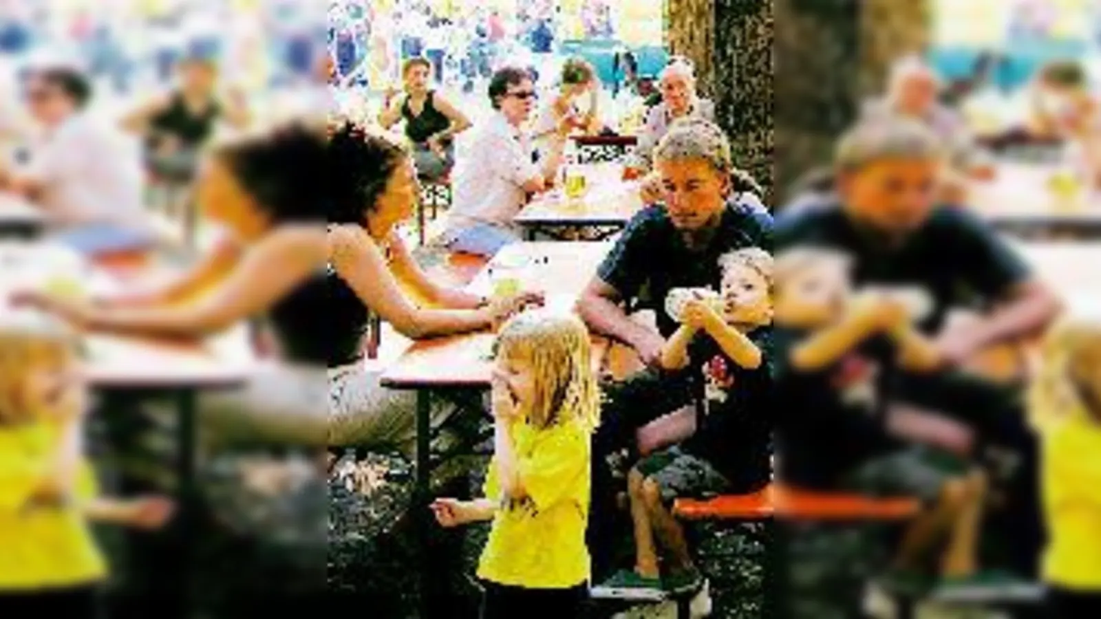 Biergarten und Hüpfburg wird es auch heuer auf dem Luitpoldparkfest geben.	 (Foto: Privat)