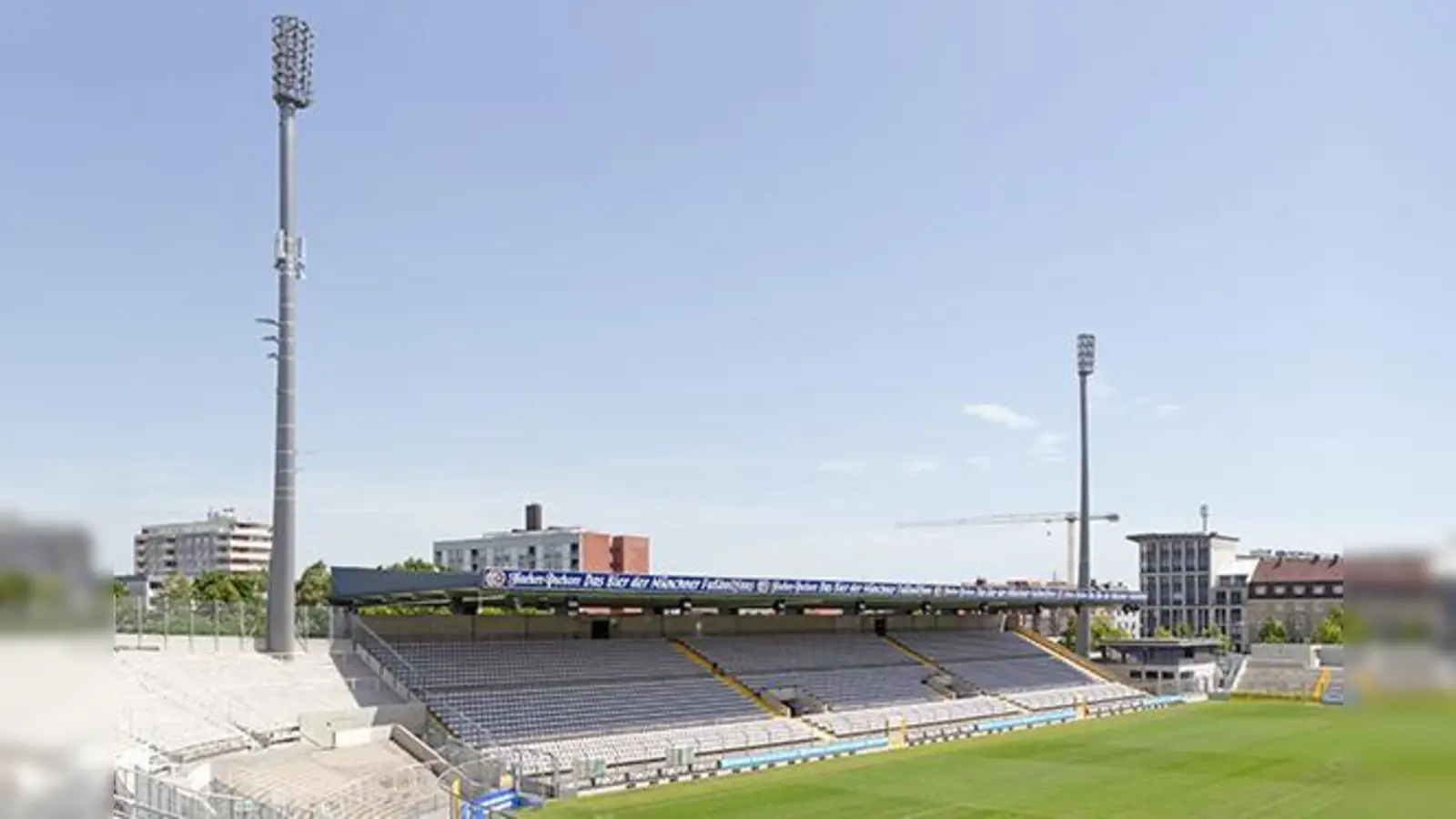 Im Blickpunkt: Grünwalder Stadion.  (Foto: Anne Wild)