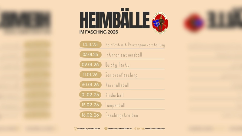 Wie immer ist das Programm der Narrhalla straff und vielversprechend. (Foto: Narrhalla Gammelsdorf)