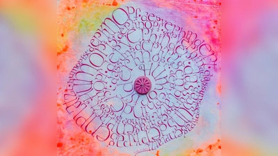 „Humor ist der Knopf, der verhindert, dass uns der Kragen platzt”: Kathrin Balling zitiert in diesem Werk den Autor Joachim Ringelnatz. (Foto: Balling)