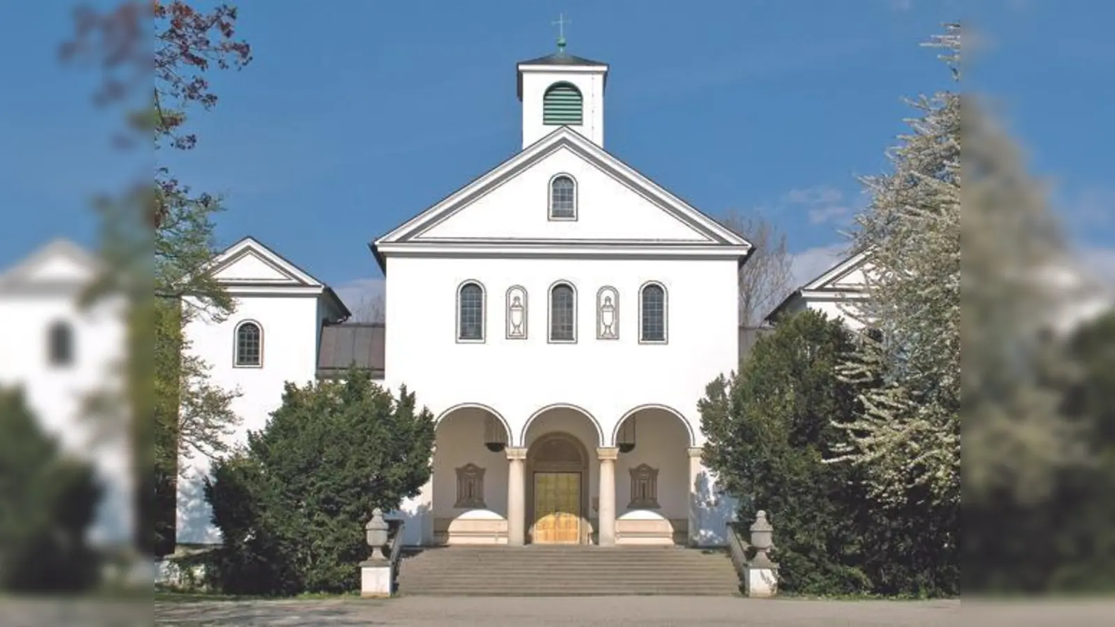 Das Krematorium des Ostfriedhofs in der St.-Martin-Straße in Giesing, nach den Plänen von Hans Grässel. 	 (Foto: Robert Dreher)
