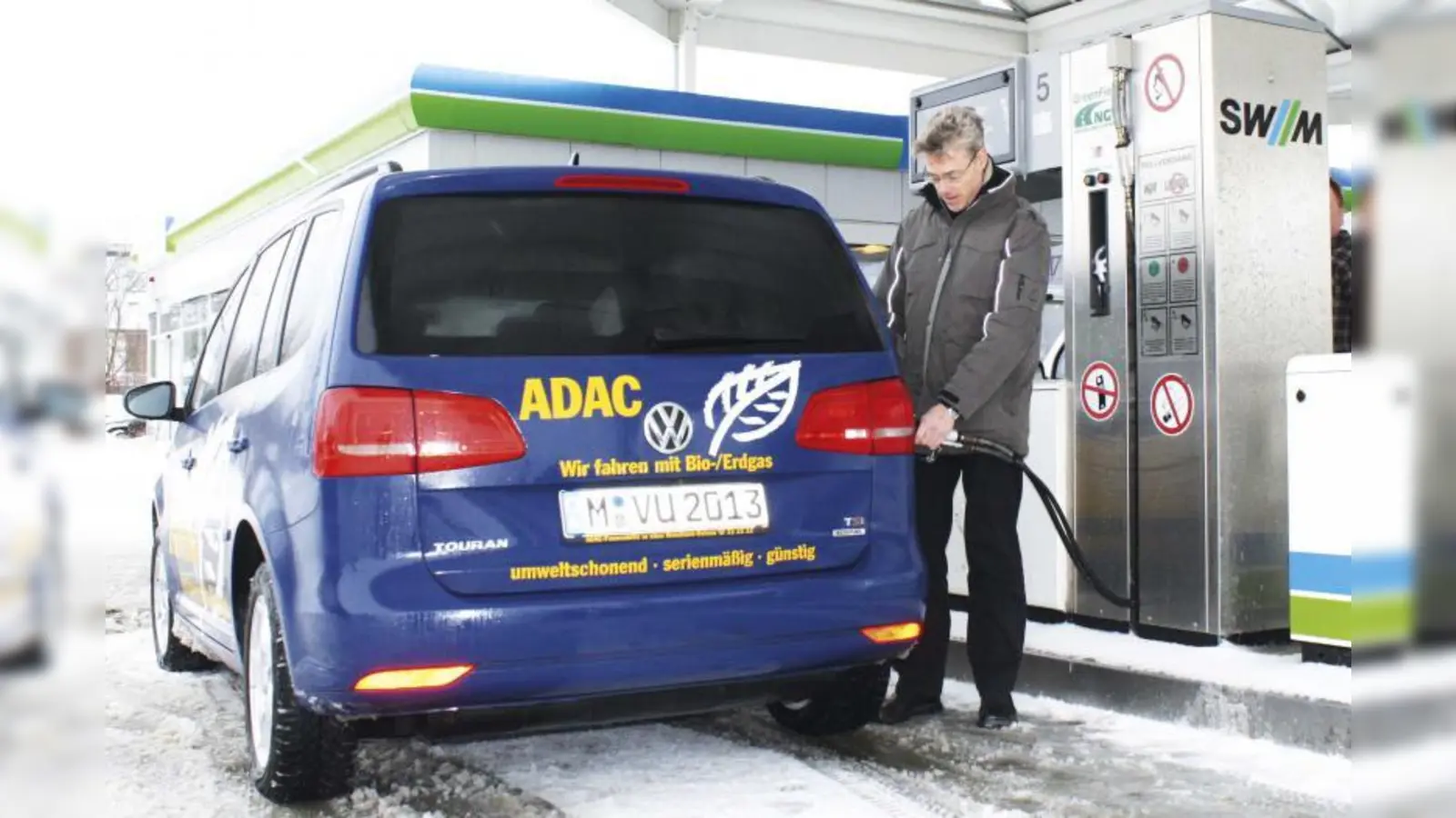 Auch der ADAC setzt auf Erdgas und geht mit gutem Bespiel voran. (Foto: ADAC)