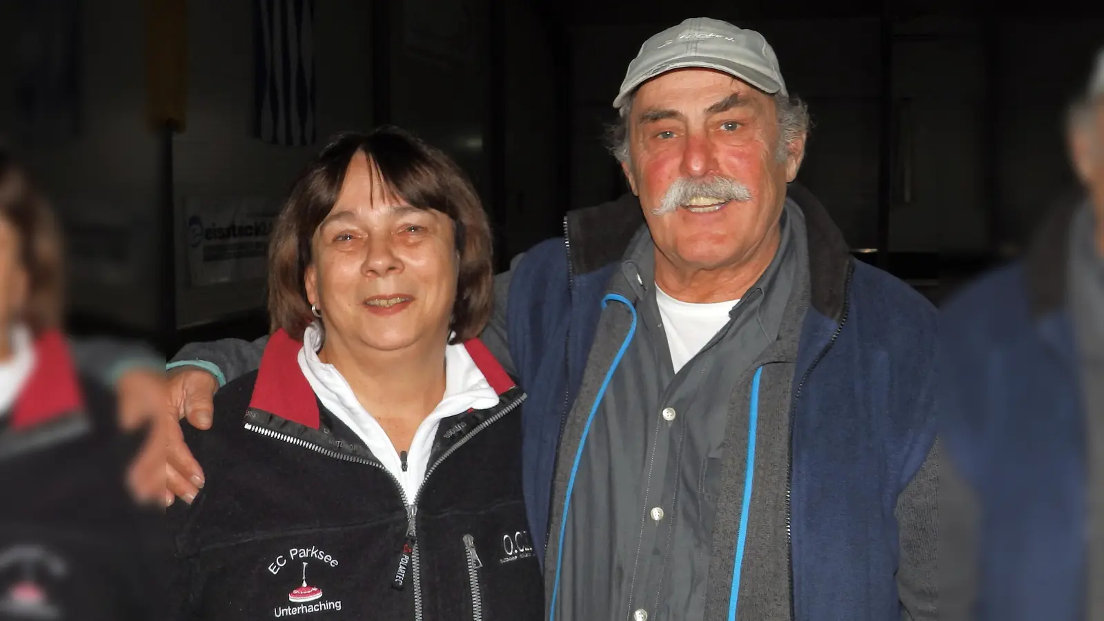 Sabine Schmaußer und Sigi Gratzer sind Vereinsmeister 2019 bei den EC Parksee Stockschützen.<br> (Foto: EC Parkschützen)