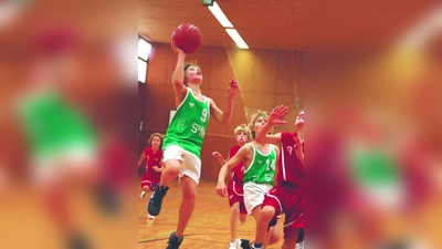 Felix Scholtes ist der Topscorer der U 12 des DJK Sportbund München. Während der Herbstferien sind die Nachwuchsbasketballer in der Jugendtrainingswoche in Furth. (Foto: H. Handwerker)