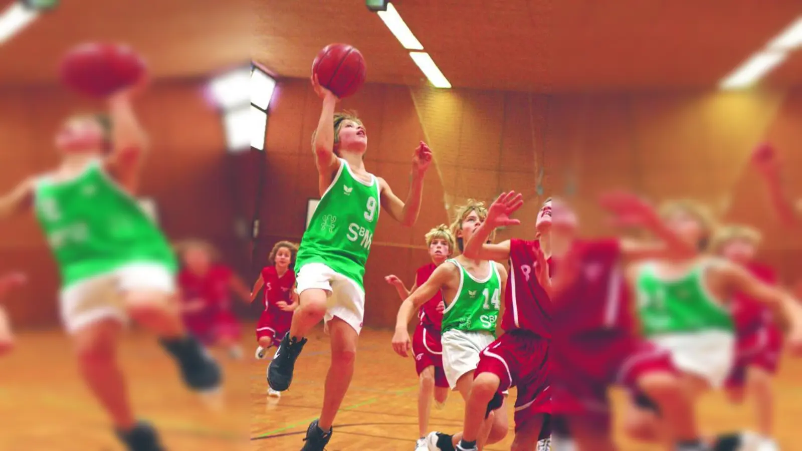 Felix Scholtes ist der Topscorer der U 12 des DJK Sportbund München. Während der Herbstferien sind die Nachwuchsbasketballer in der Jugendtrainingswoche in Furth. (Foto: H. Handwerker)