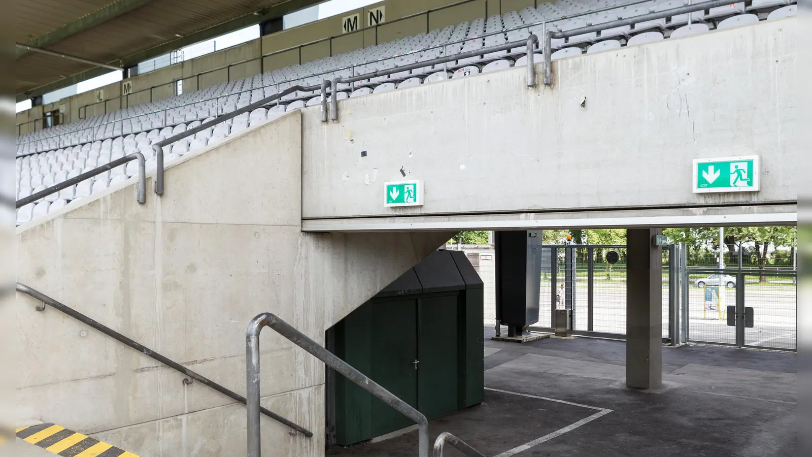 Vor finaler Entscheidung im Jahr 2026: Grünwalder Stadion. (Foto: Anne Wild)