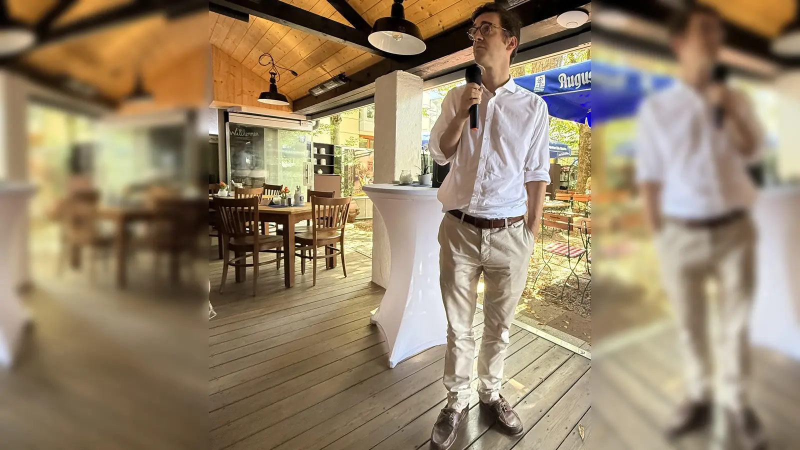 Dr. Stephan Pilsinger stand den Mitgliedern der Senioren-Union Rede und Antwort. (Foto: Senioren-Union)