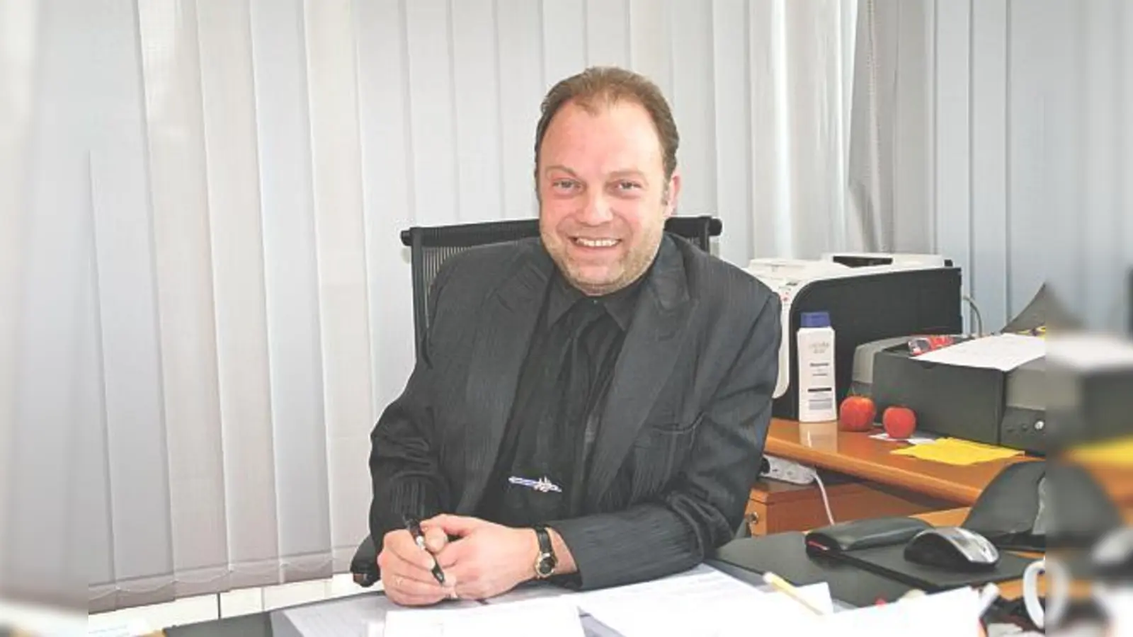 Der neue Hauptamtsleiter Peter Gantner setzt auf Kommunikation. 	 (Foto: hol)