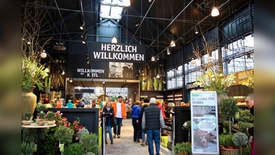 Das neue Kiefl-Gartencenter hat 4.500 Quadratmeter Verkaufsfläche. Auch das Restaurant hat deutlich mehr Platz als bisher. (Foto: us)