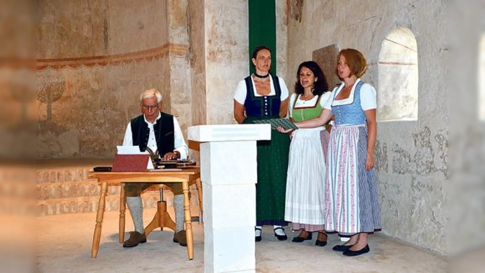 Der Grasbrunner Dreigesang wird die Andacht mit altbayerischen Marienliedern umrahmen.	 (Foto: Stephan Simon)