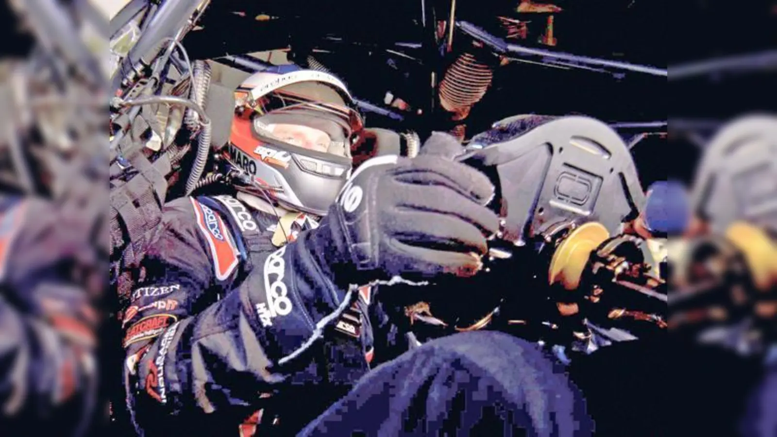 Maro Engel fuhr als erster Deutscher in Australiens populärster Rennserie. Die Zukunft dort ist nun ungewiss.	  (Foto: Maro Engel)