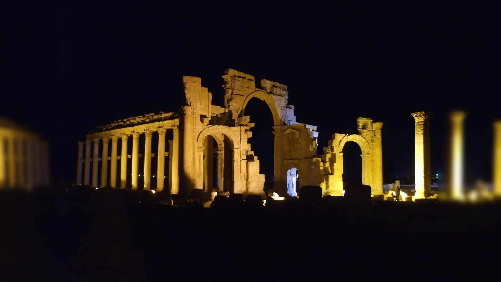Es geht um Moosach, aber nicht nur: hier ein Foto aus Syrien. Die Vernastaltungen sind sehr bunt gemischt. (Foto: Stefan Schuster)