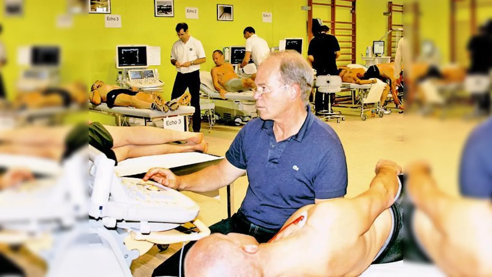 Umfassend professionell betreut werden die Teilnehmer der Marathonstudie.	 (Foto: VA)