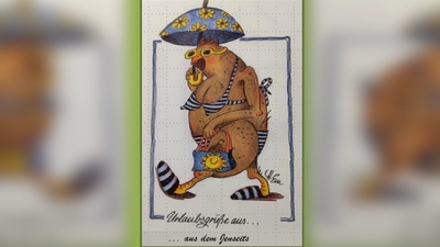 Werke der verstorbenen Moosacher Künstlerin Helga Embacher sind in einer Ausstellung zu sehen. (Bild: Die LINIE 1 e.V)