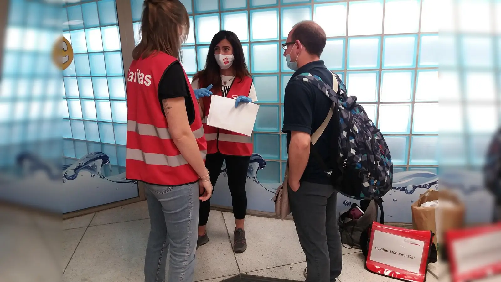 Die Caritas München sucht Freiwillige mit für das neue Duschangebot für Wohnungslose. (Foto: Caritas München)