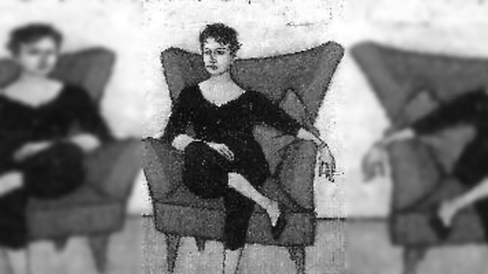 Eher Unpolitisches von Emil  (Scheibe: Frauenporträt.)