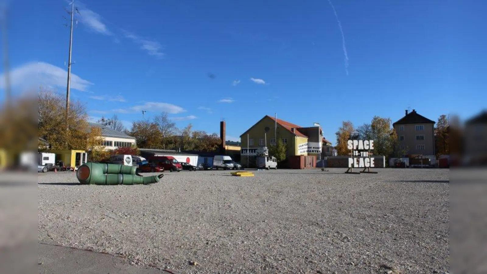 Die sogenannte Lamentofläche im Kreativquartier liegt mehr oder weniger brach. (Foto: sb)