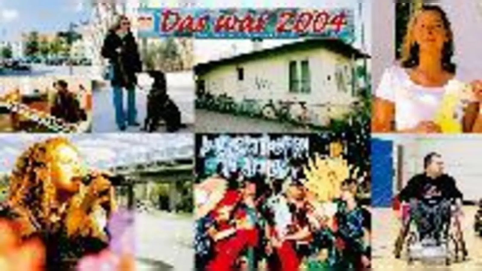 Solider Erfolg, sturer Verkehr und Multi-Kulti-Ambitionen prägten das Bild vom Norden der Landeshauptstadt im Jahr 2004.	 (Fotos: Archiv)