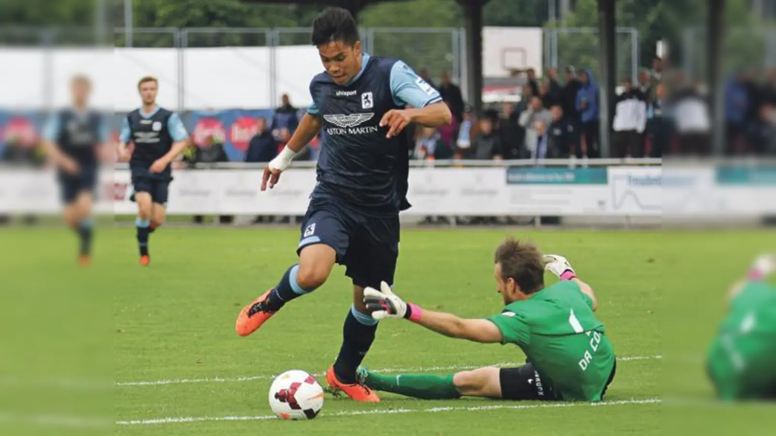 Doppeltorschütze: Bobby Wood.  (Foto: A. Wild)