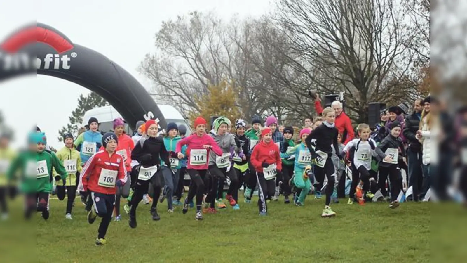 Auch Kinder und Hobby-Läufer kommen beim Crosslauf im Olympiapark voll auf ihre Kosten.	 (Foto: VA)