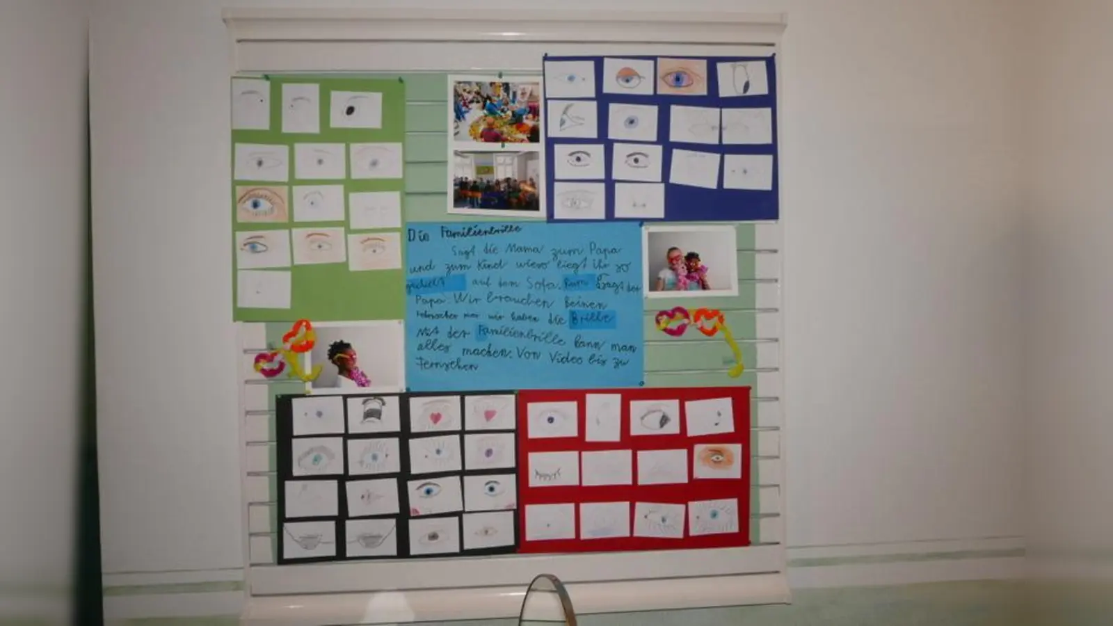 Die Kinder machten sich Gedanken zum Thema Auge und Sehen. (Foto: pi)