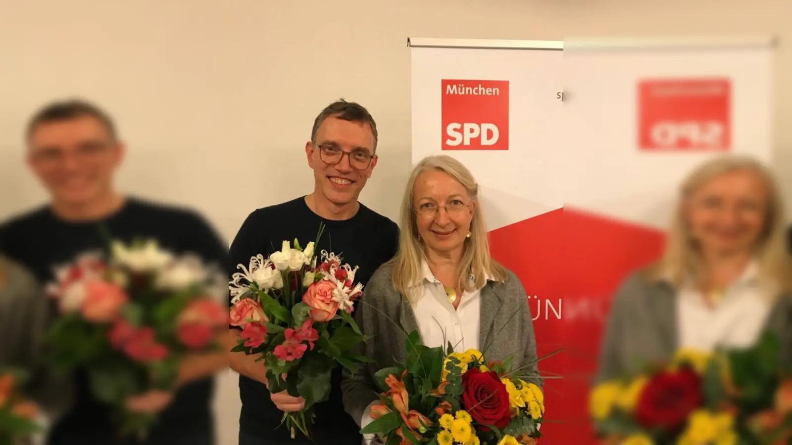 Die beiden Kandidaten Michael Ott und Barbara Turczynski-Hartje. (Foto: SPD)