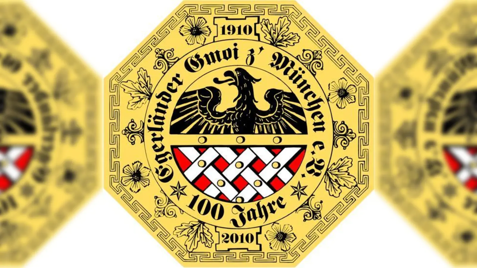 Logo der Egerländer Gmoi zum hundersten Geburtstag. 	 (Foto: VA)