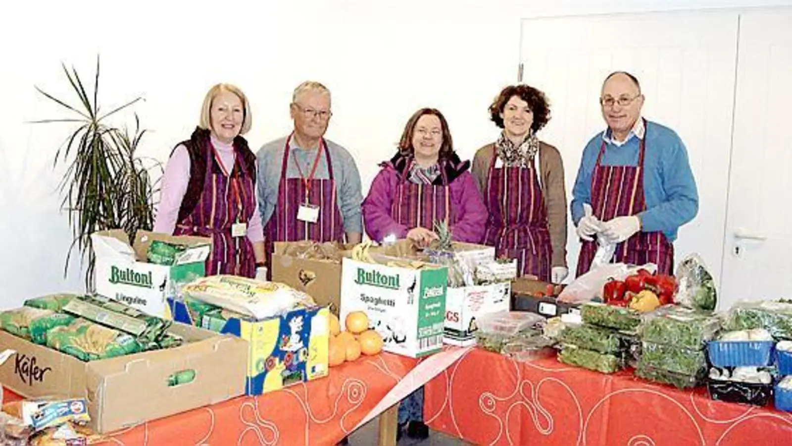 Waltraud Siefen, Klaus Lindner, Iris Rauh, Erika Ebner und Rudi Hermann suchen Helfer.	 (Foto: VA)