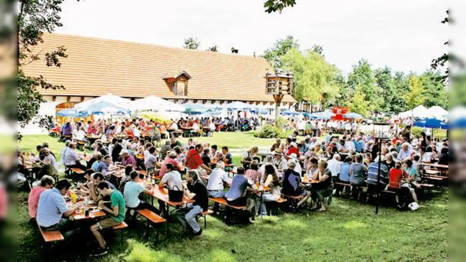 Immer wieder stark: Das Hoffest auf dem Museumsgelände (hier ein Bild von 2014) ist gut in den Holzland-Festkalender integriert. 	 (Foto: kw)