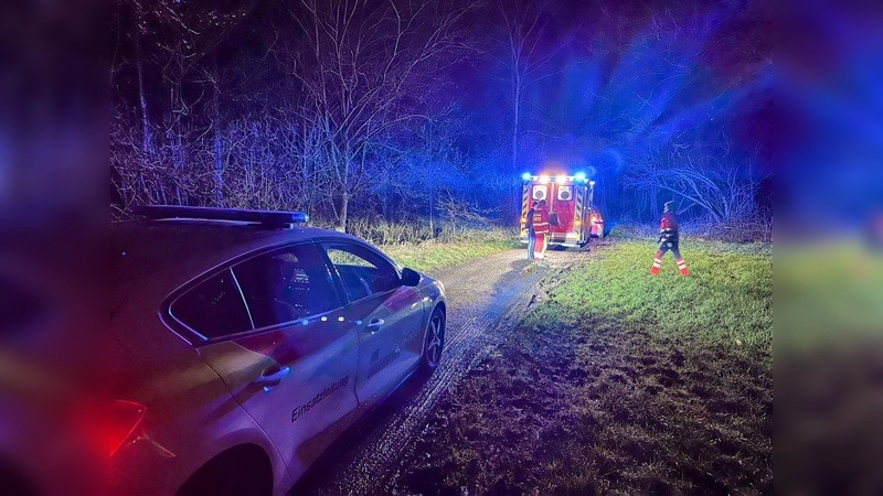 Nach stundenlanger Suche wurde der vermisste Mann am Sonntag gefunden. (Foto: Thomas Runge)