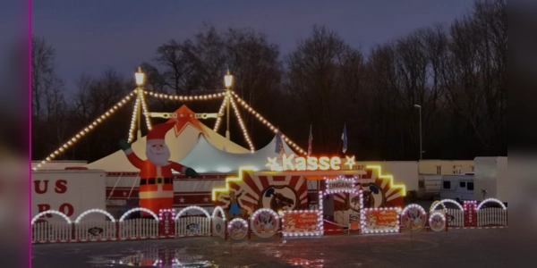 Bereits zum 3. Mal gastiert der Weihnachtszirkus Feraro in Freising. (Foto: Privat)