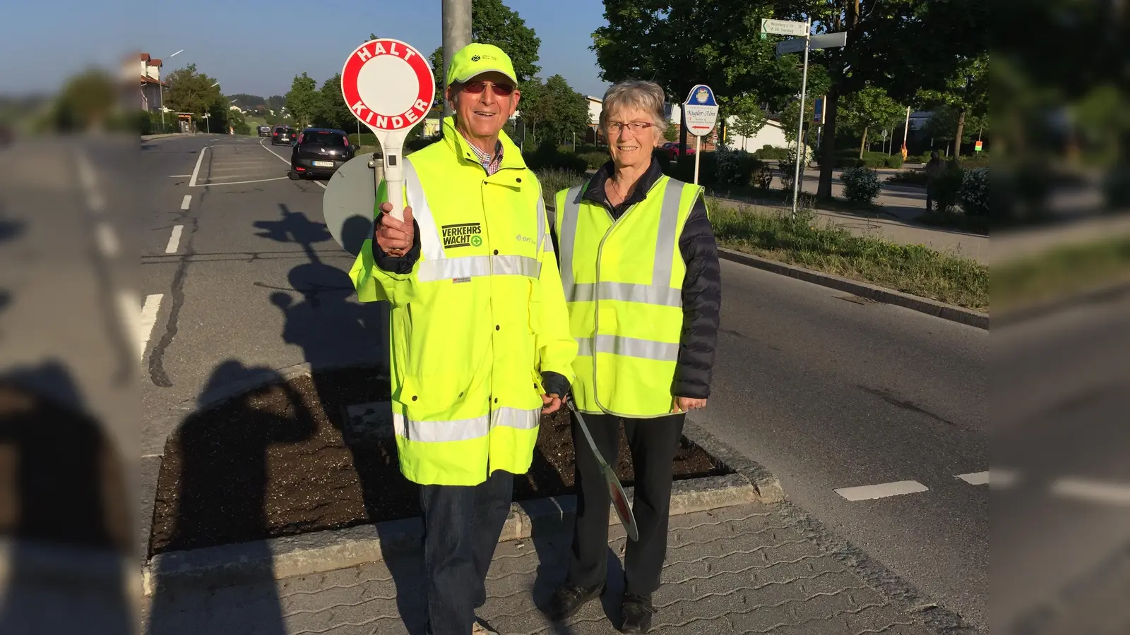 In der Stadt Ebersberg fehlen auch kurz vor Beginn des neuen Schuljahres noch Schulweghelfer. (Foto: VA)