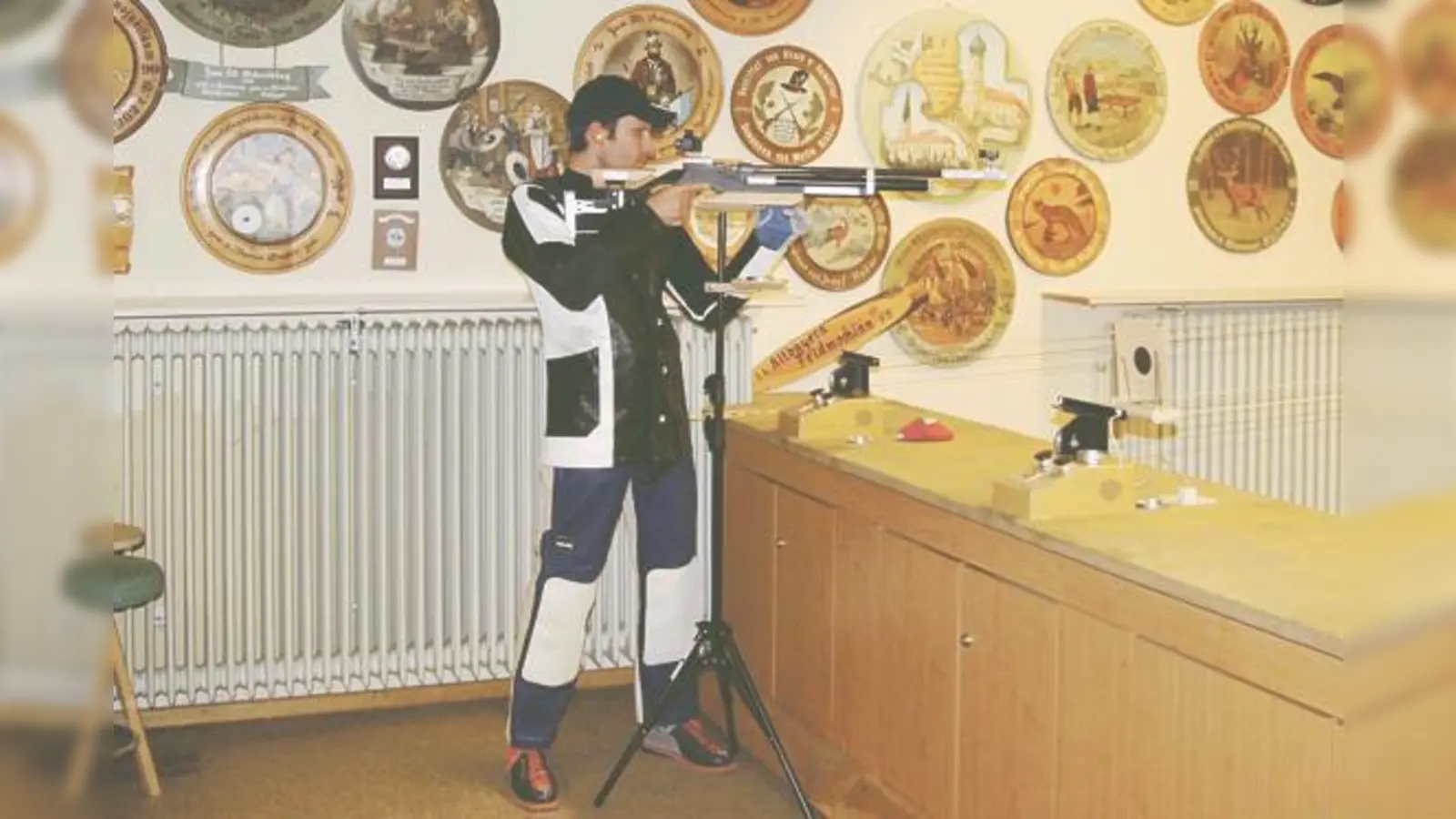 Auch andere Sportarten erfordern Übung und Können, das zeigt die Stippvisite.	 (Foto: VA)