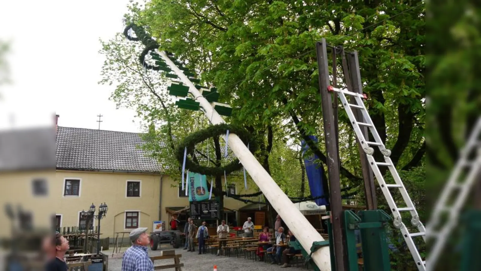 Hier wird der Freihamer Baum aufgestellt. (Foto: pi)