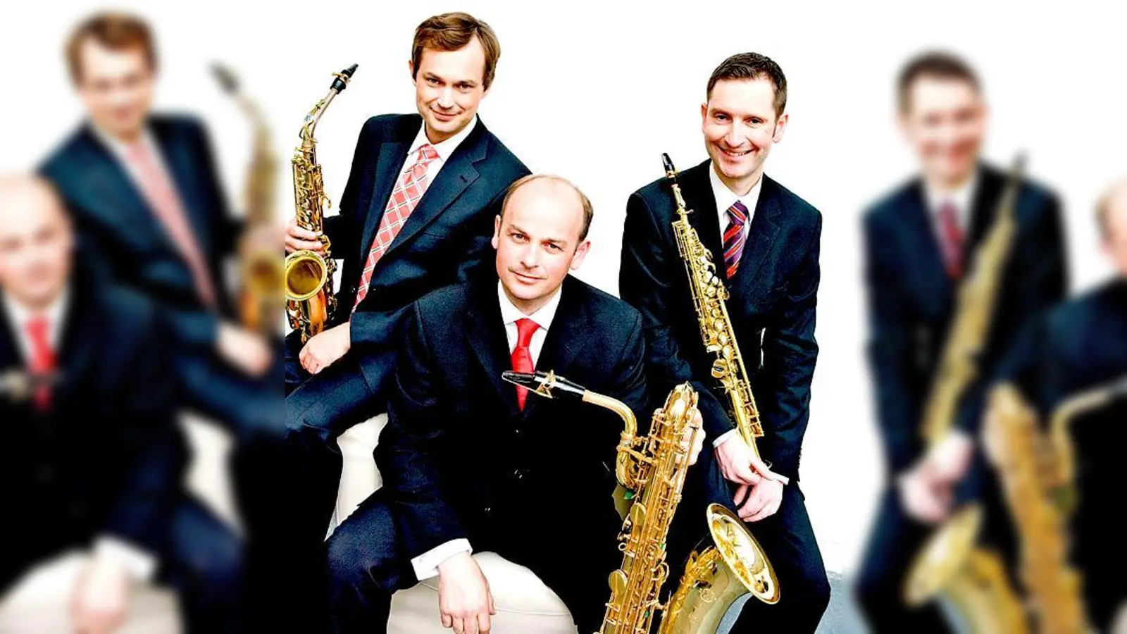 Die Gruppe »Sax Allemande« spielt am 17. November im August-Everding-Saal.	 (Foto: VA)