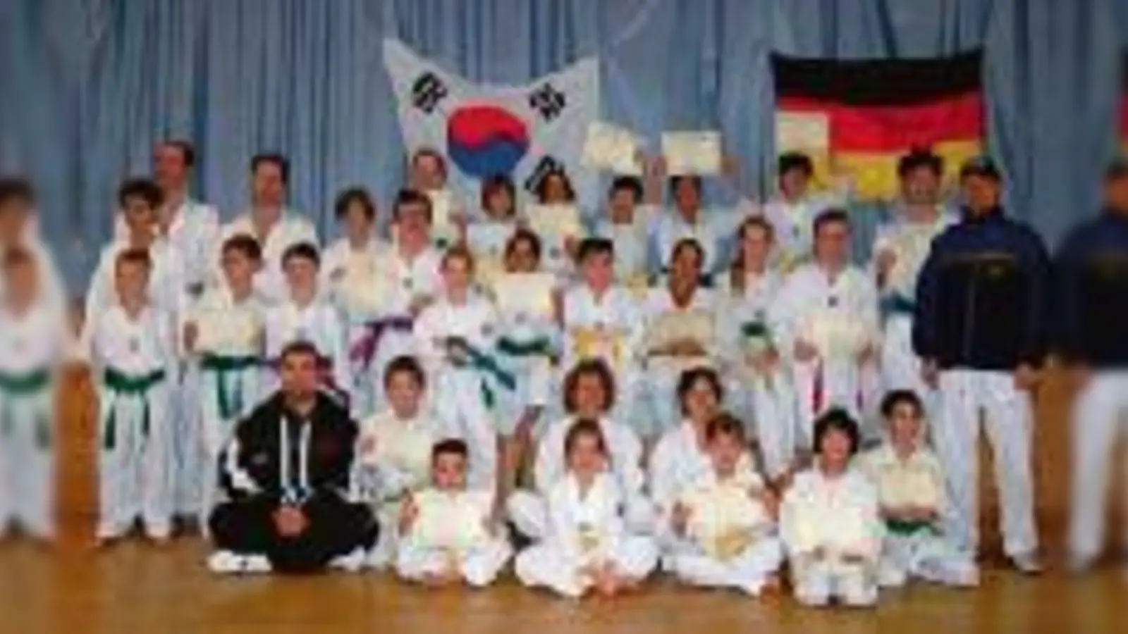 Die Teakwondoler des ESV München-Ost meisterten ihre Winterprüfung mit Bravour.	 (Foto: ESV)