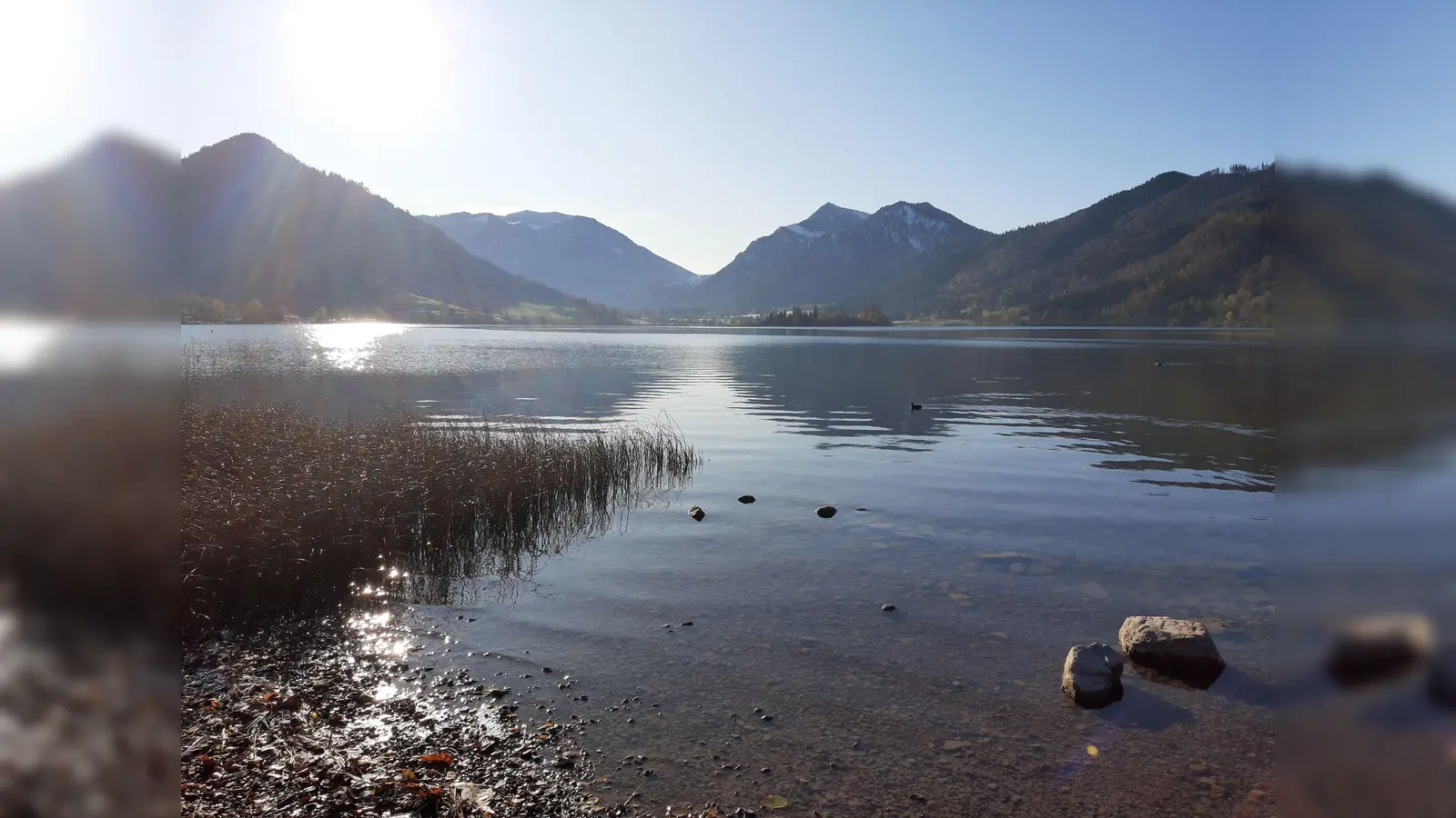 Ziel der Tagestour: Der Schliersee.  (Foto: Stefan Dohl)